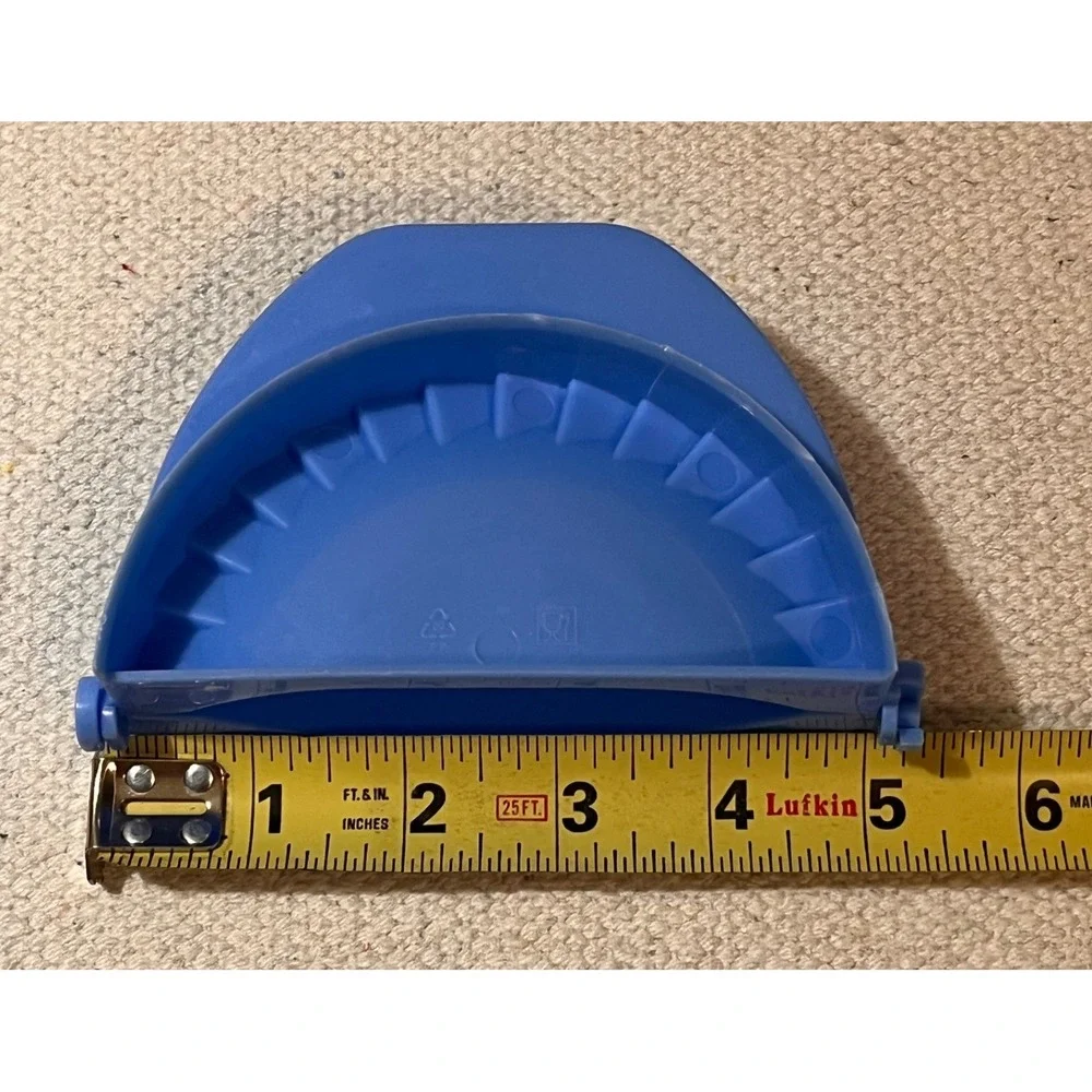 5 Inch Empanada Press Dumpling Maker Pocket Pie Hand Pie Mold Blue